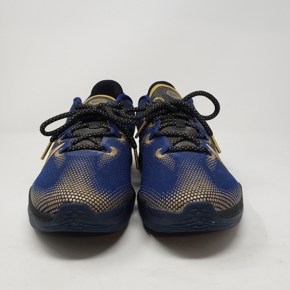 Nike Air Zoom BB NXT Blue Metallic Gold Size 8.5 - Picture 2 of 8